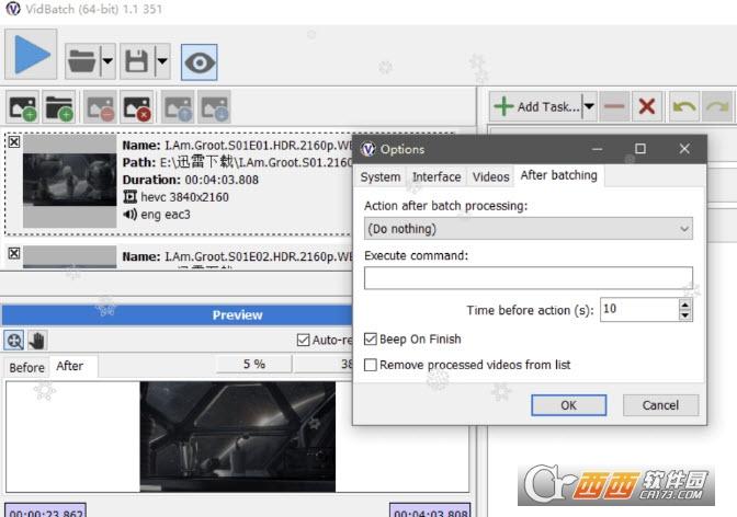 VidBatch,音频.